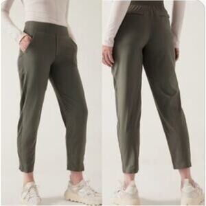 Brooklyn Ankle Pant Size 8 Mountain Olive Travel Casual